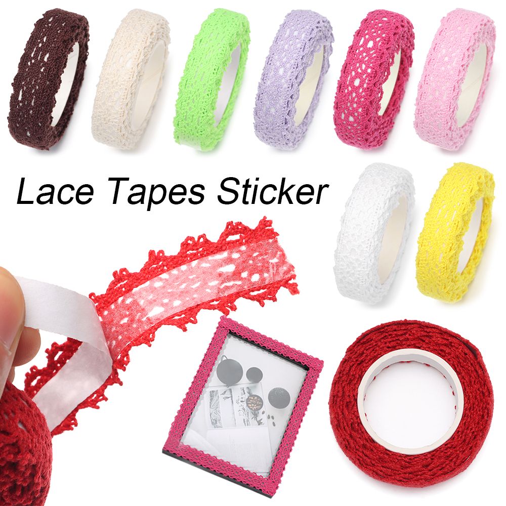 Guipure Lace Panel - 2Yards/pc Lace Tapes Sticker Stationery Gifts