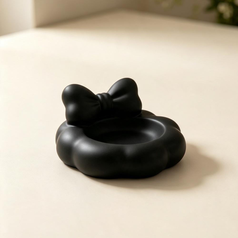 3D Printed Black Bow Jewelry T - Organza Ribbon Spool recension och pris