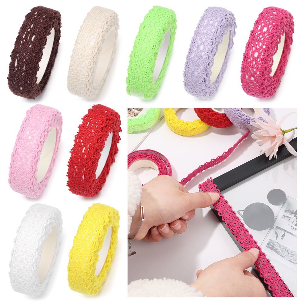 2Yards/pc Lace Tapes Sticker S - Guipure Lace Panel recension och pris