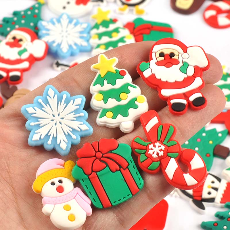 20pcs 3-4cm Santa Claus/Pengui - Christmas Craft Embellishment recension och pris