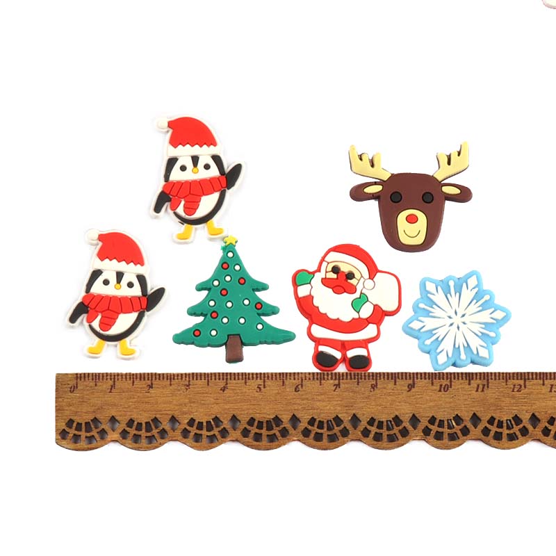 20pcs 3-4cm Santa Claus/Pengui - Christmas Craft Embellishment recension och pris