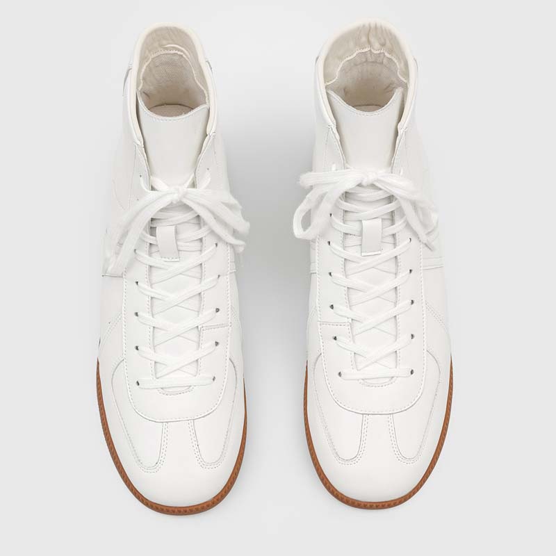Men Classic Spliced High Top C - Guipure Lace Panel recension och pris