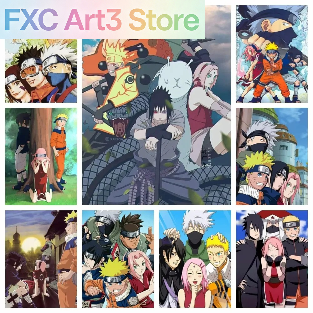 Frameless 1pc Naruto Class Sev - Embroidery Embellishments recension och pris