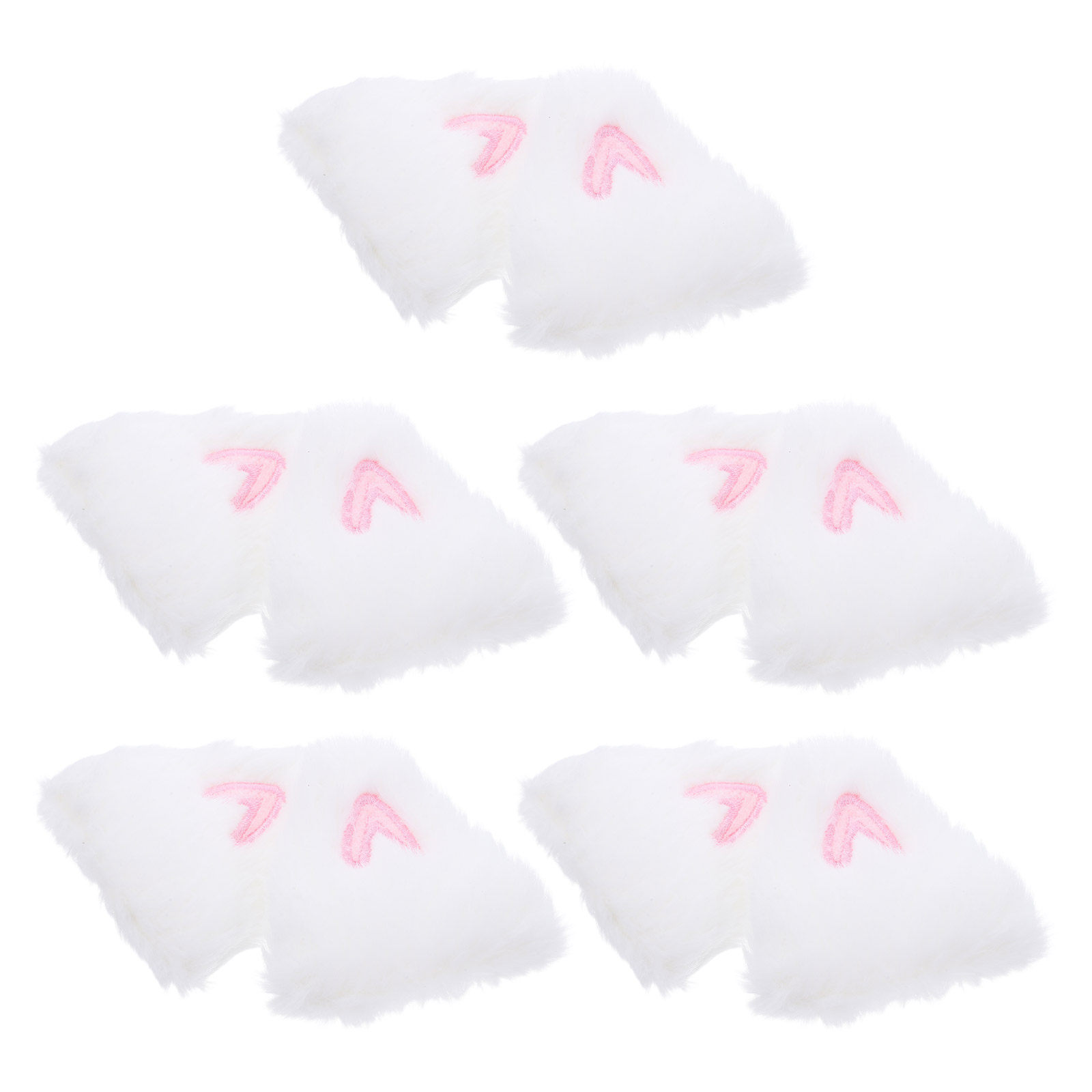 10Pcs Cute Bunny Ear Charms Vi - Craft Embellishments recension och pris