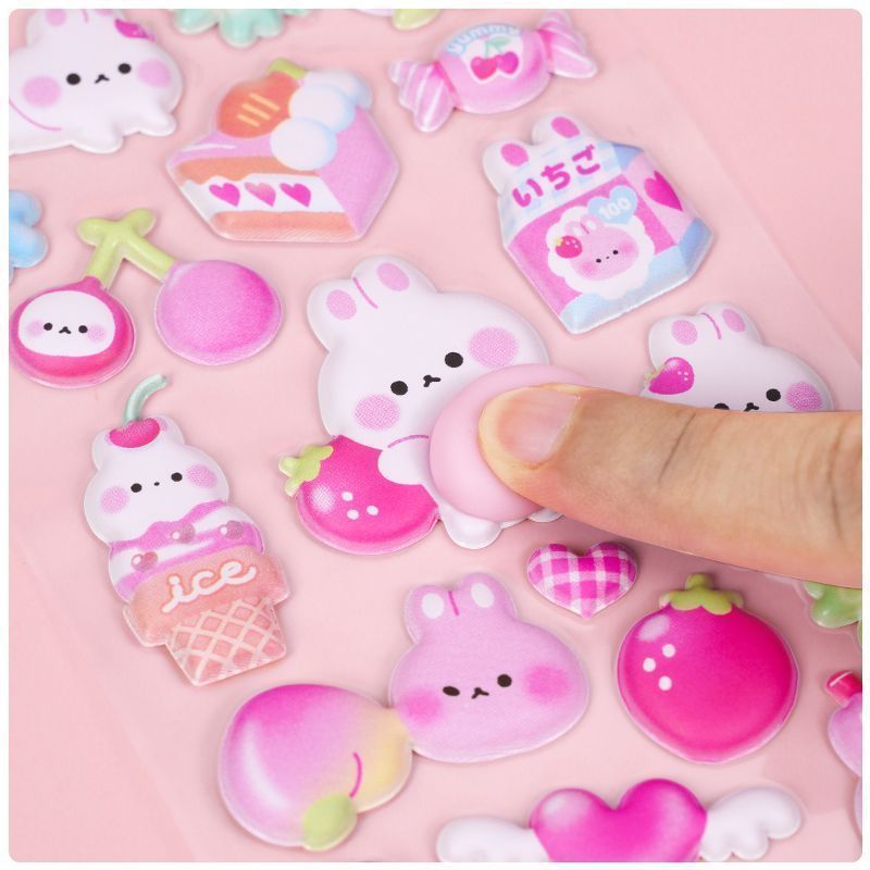 1 Sheet Puffy Bunny 3D Bubble  - Craft Embellishment World recension och pris