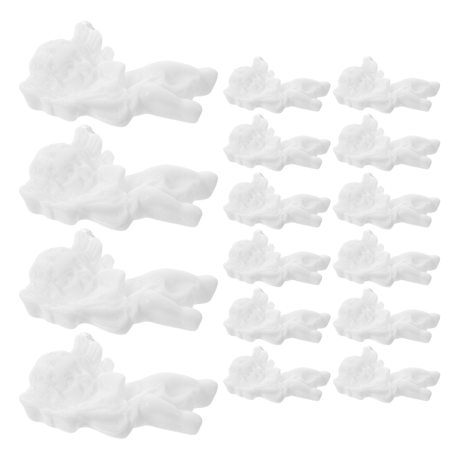 100Pcs Resin Angel Miniatures  - Christmas Craft Embellishment recension och pris